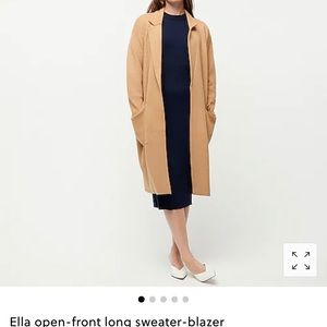 J. Crew Ella Open Front Long Sweater